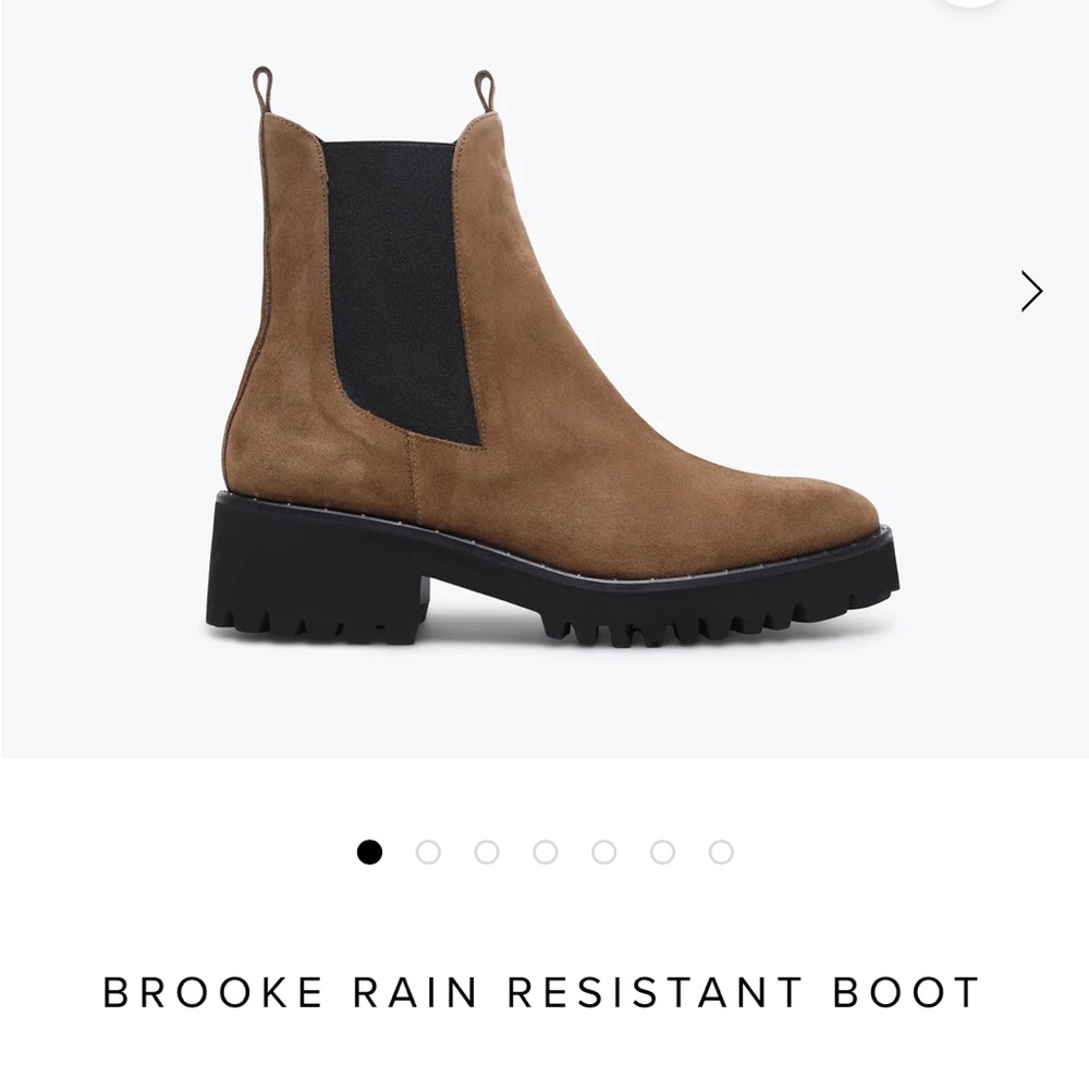 BROOKE RAIN RESISTANT BOOT, Brown Suede Wateresistant